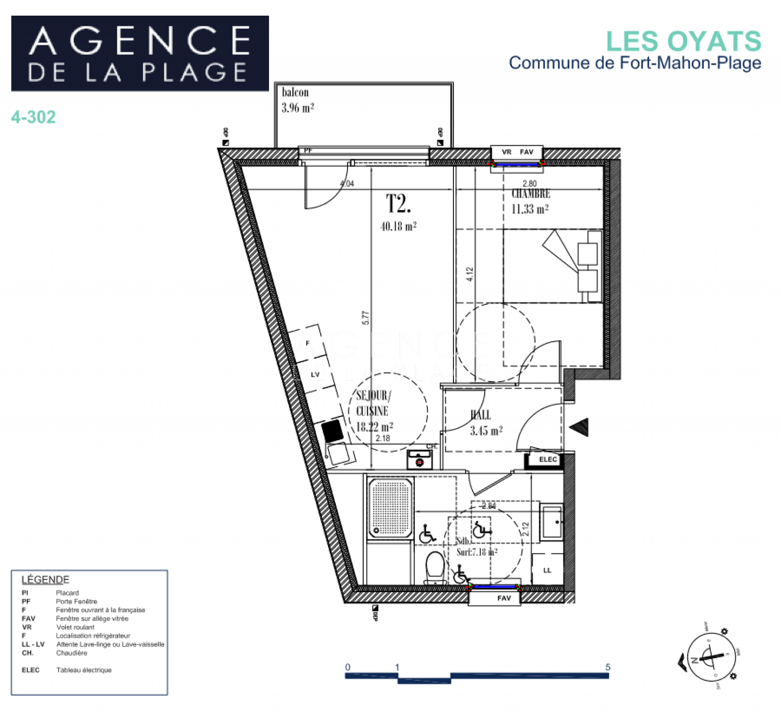 Image_, Appartement, Fort-Mahon-Plage, ref :Oyats 4302
